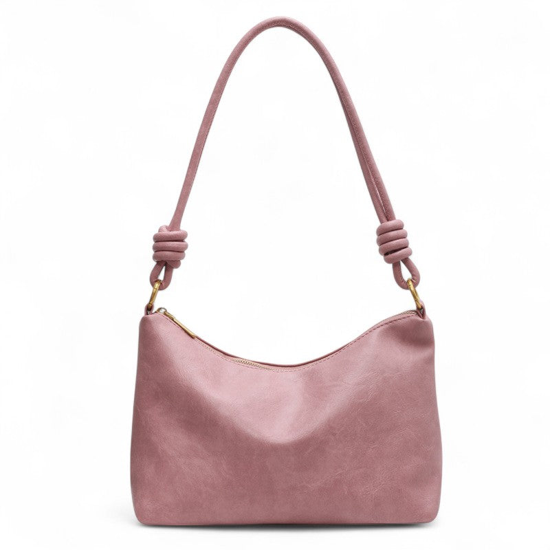 Understated Leather Shoulder Bag