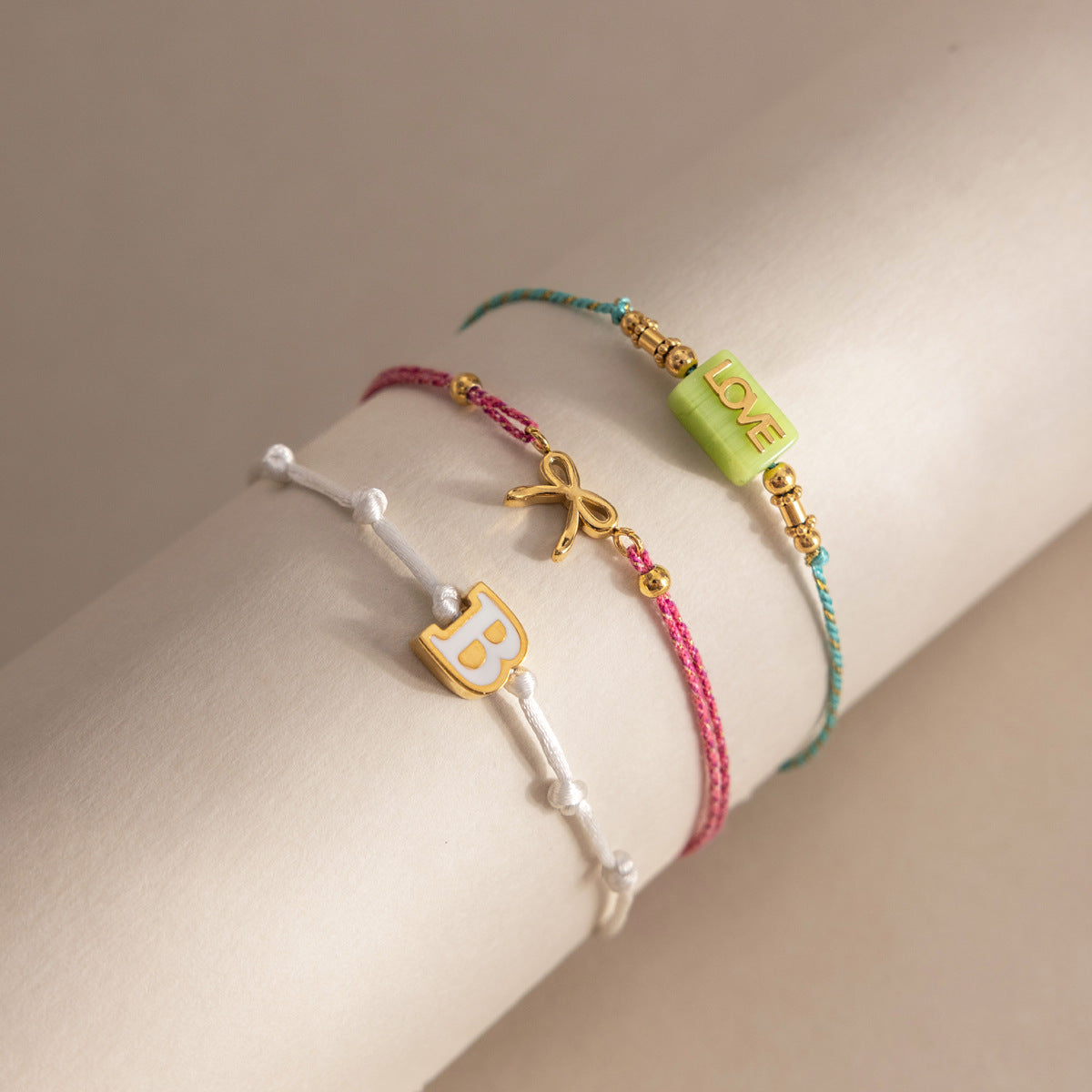 Structured Cord Bracelet