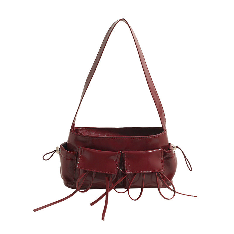 Polished Elodie Patent Leather Crossbody Bag