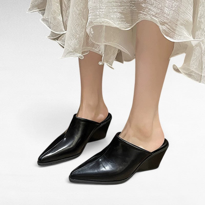 Modern Sleek Pointed Western Boots