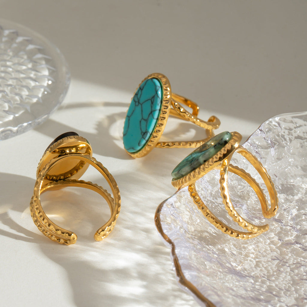 Minimalist Turquoise Ring
