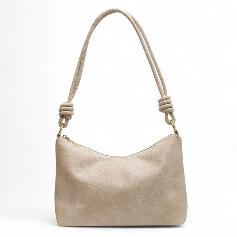 Understated Leather Shoulder Bag