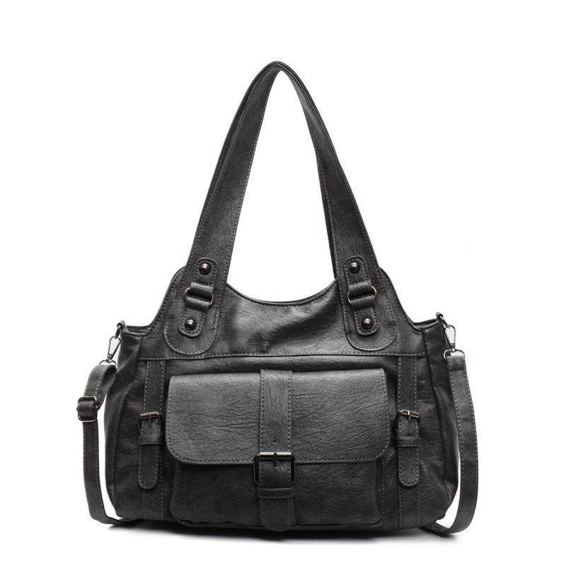 Heritage-Inspired Practical Shoulder Bag