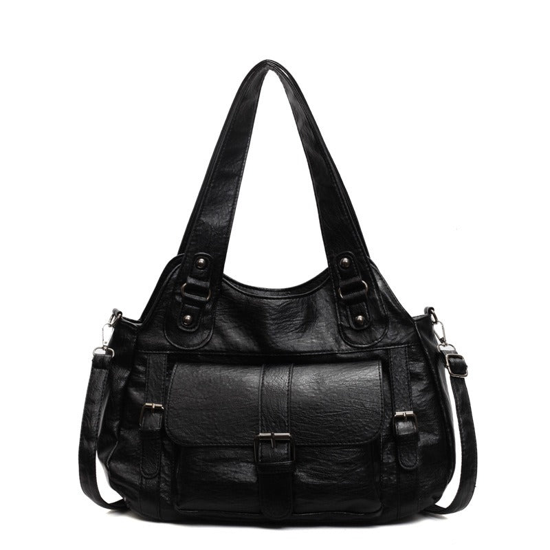 Heritage-Inspired Practical Shoulder Bag