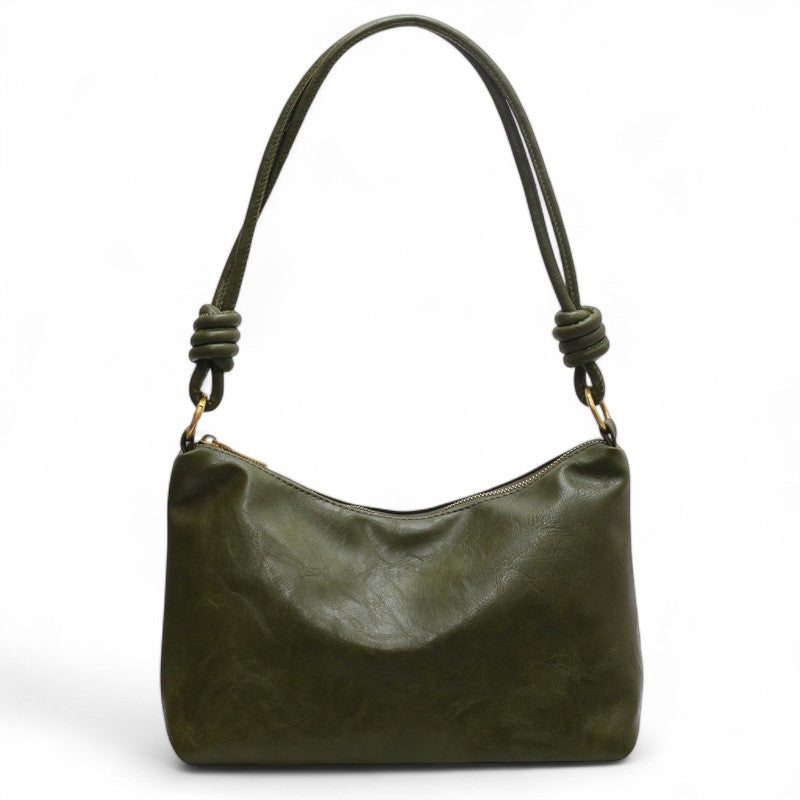 Understated Leather Shoulder Bag