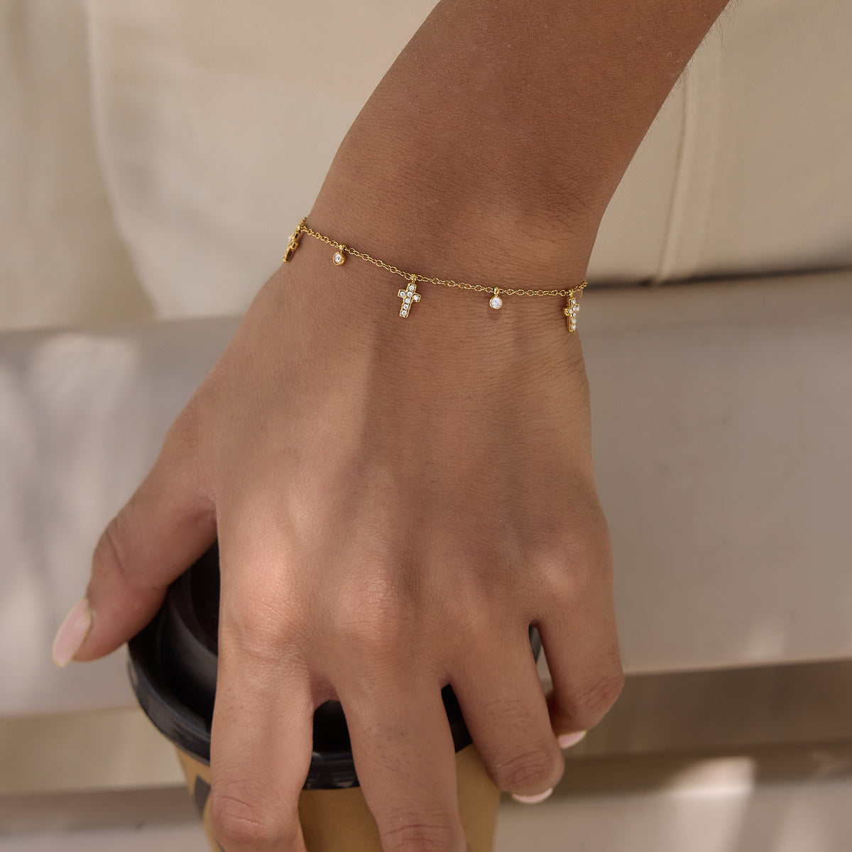 Elevated Bracelet in Stainless Steel