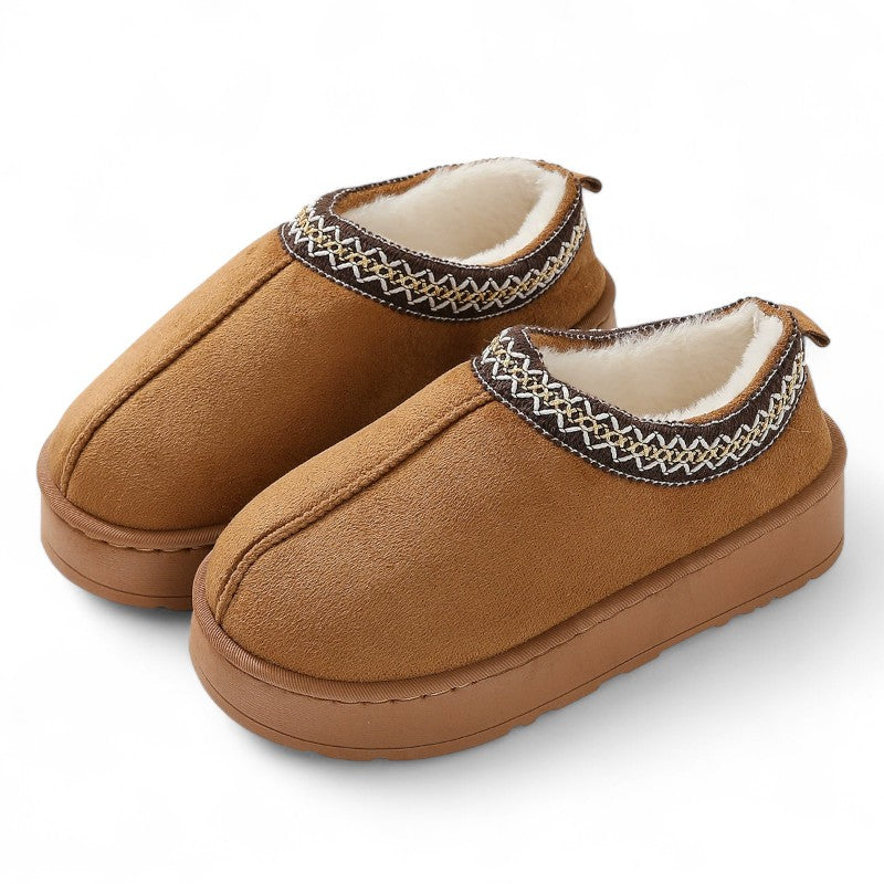 All-Day Valeska Shearling-Lined Suede Slipper Boots