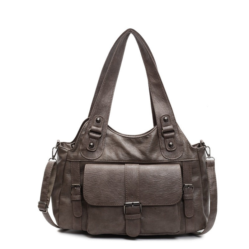 Heritage-Inspired Practical Shoulder Bag