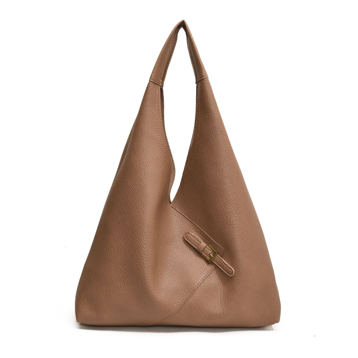 Essential Oversized Soft Leather Shoulder Bag