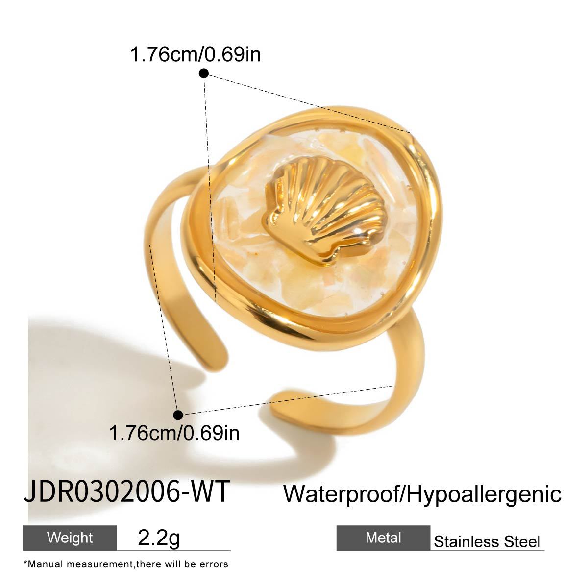 Charm Stainless Steel Ring