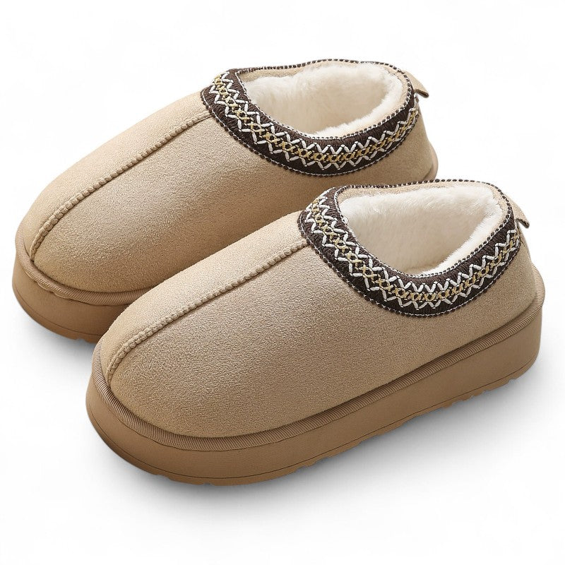 All-Day Valeska Shearling-Lined Suede Slipper Boots