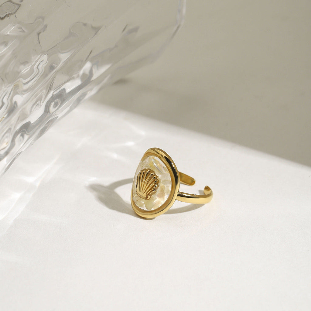 Charm Stainless Steel Ring
