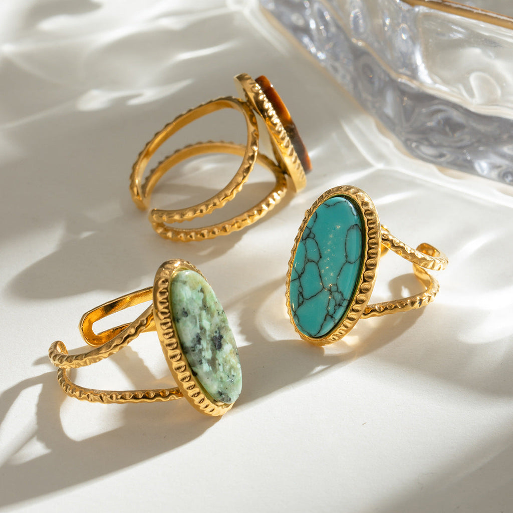 Minimalist Turquoise Ring