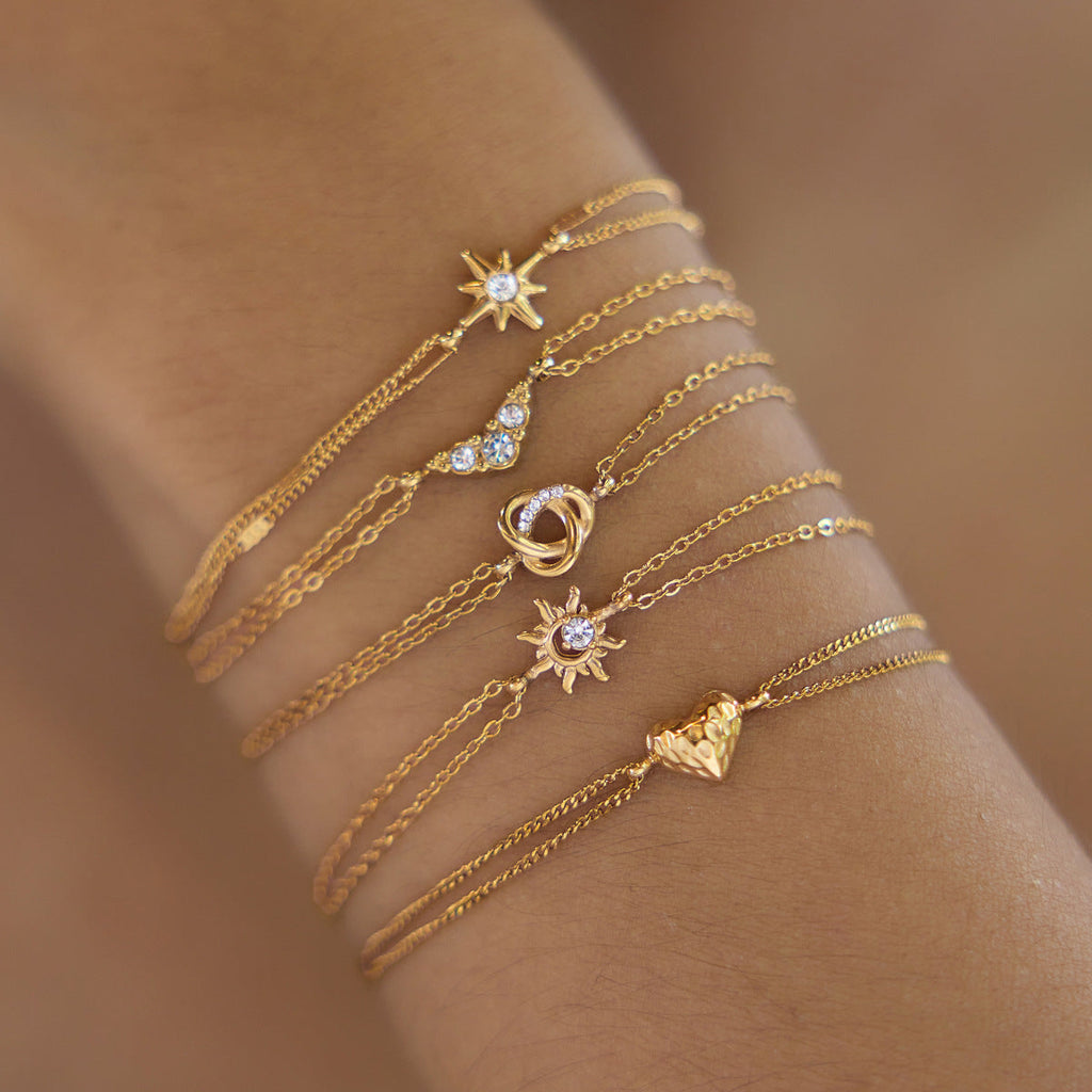 Radiant Bracelet in Stainless Steel