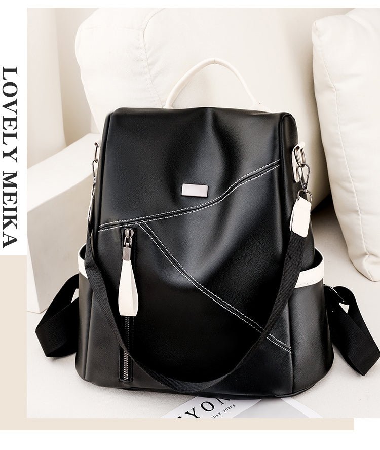 Weekend Leather Backpack