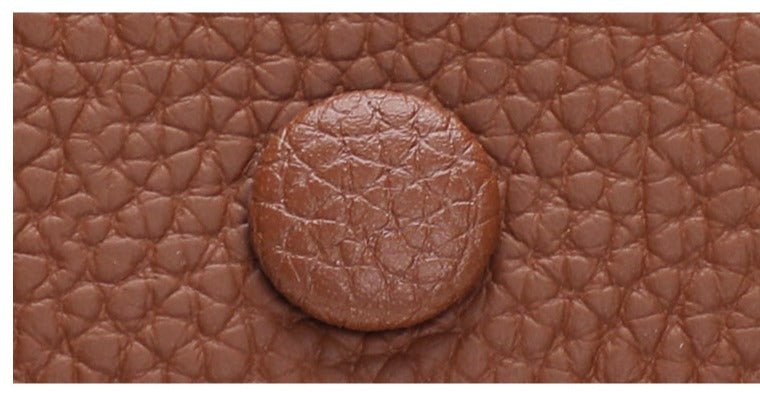 Statement Genuine Leather Crossbody Bag