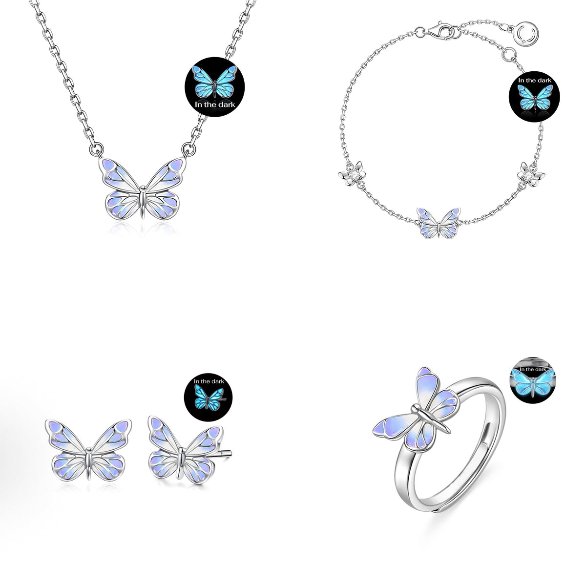 Timeless Butterfly Jewelry Set
