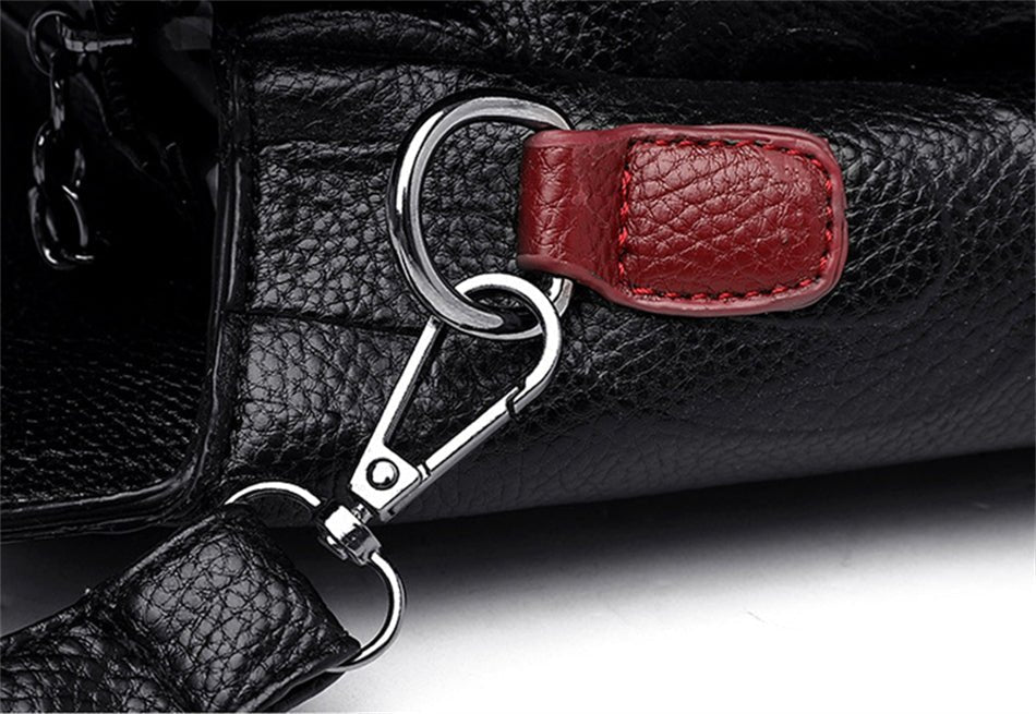 Modern Tote Bag in Leather