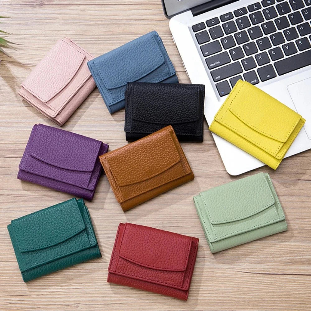 Mini Genuine Leather Wallet