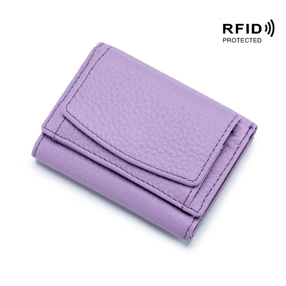 Mini Genuine Leather Wallet