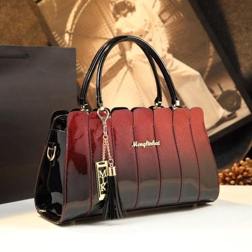 Weekend Shoulder Bag in Genuine Leather