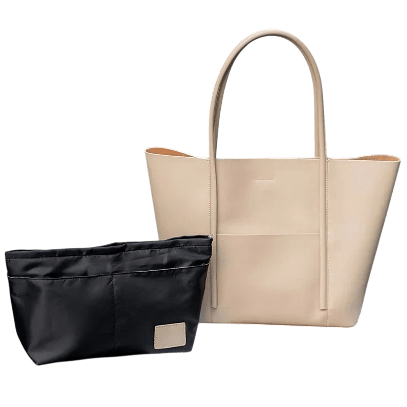 Mini Genuine Leather Tote Bag