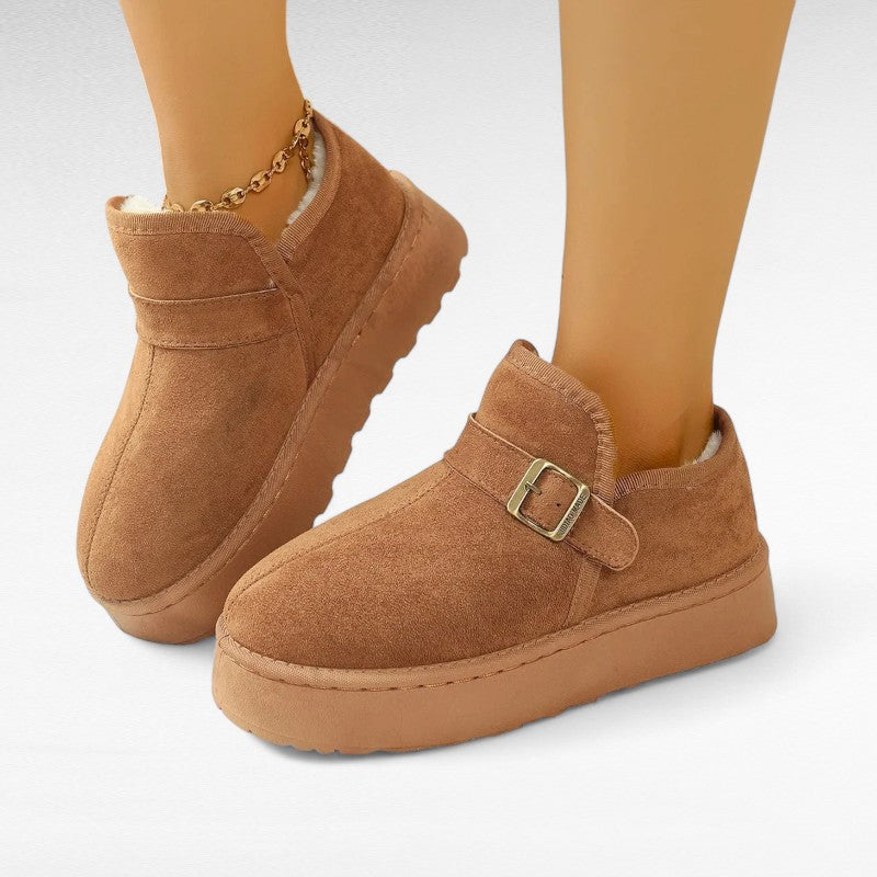 All-Day Zaria Comfort Shearling-Lined Suede Boots