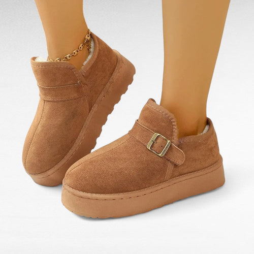 All-Day Zaria Comfort Shearling-Lined Suede Boots