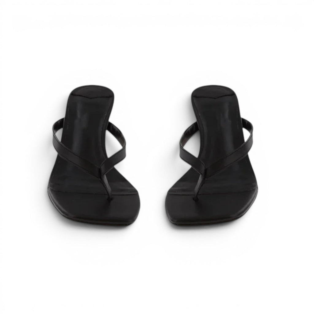Essential Dahlia Leather Low-Heel Sandals