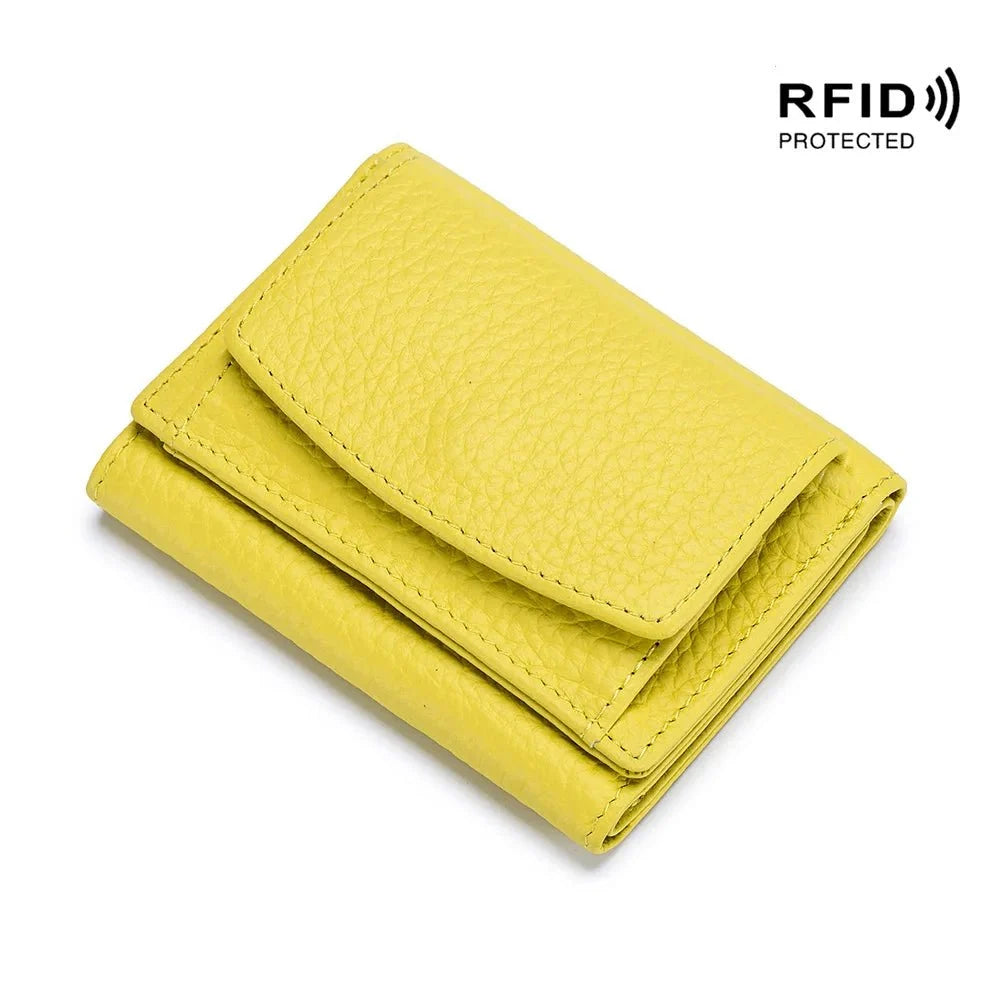 Mini Genuine Leather Wallet