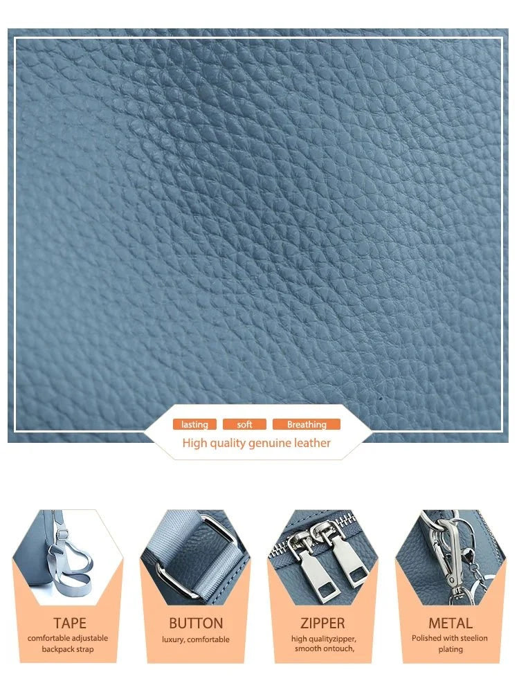 Urban Backpack in Genuine Leather