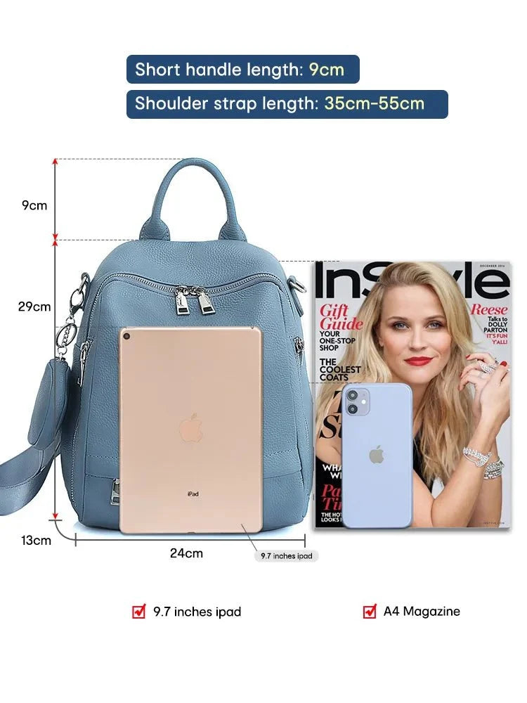 Urban Backpack in Genuine Leather