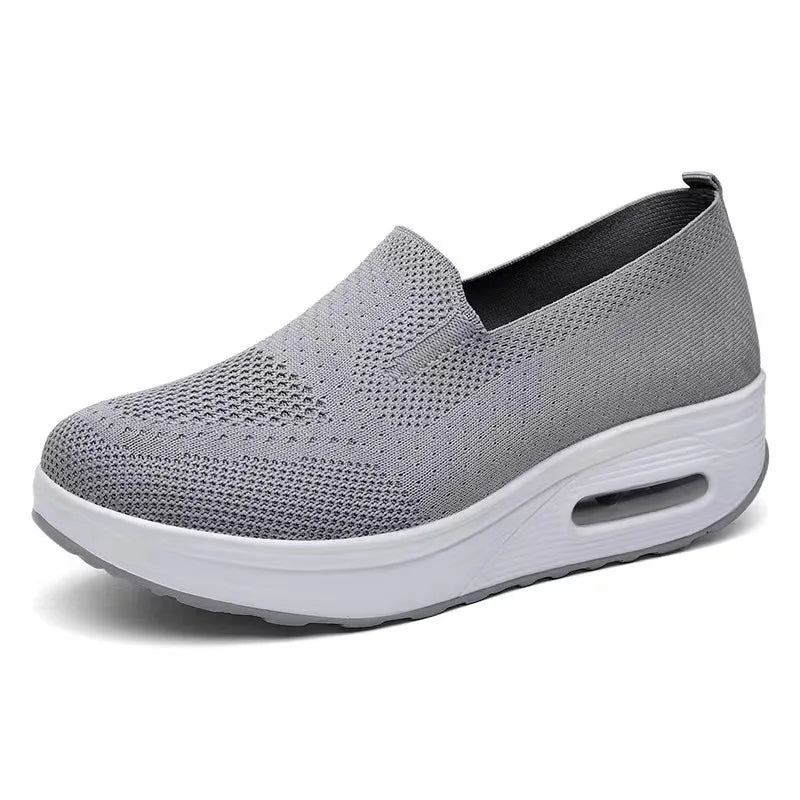 All-Day Priya Wedge Loafers with Air-Cushioned Sole