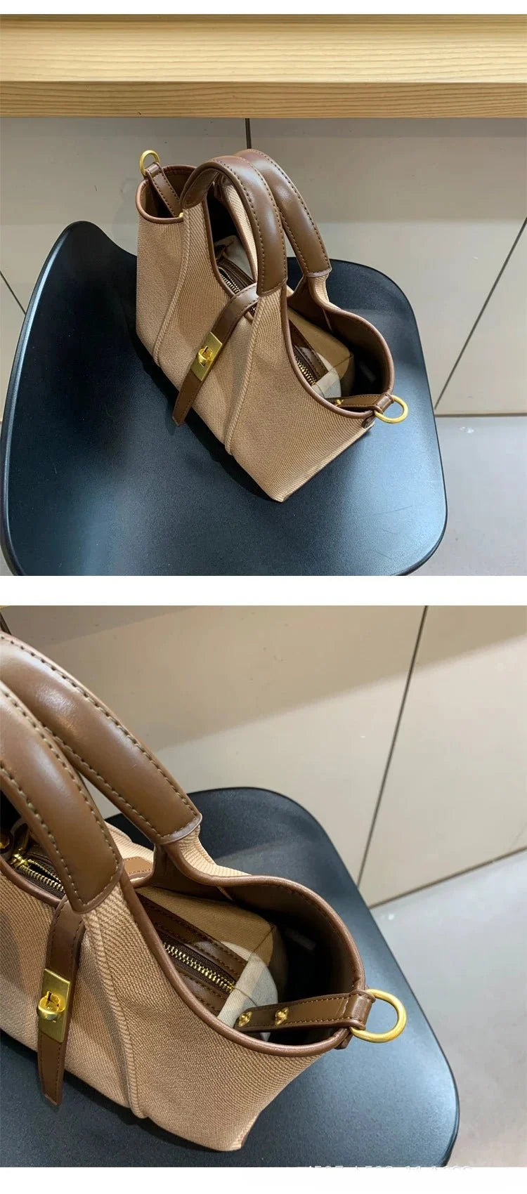 Mini Canvas Crossbody Bag