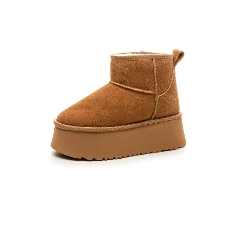 Weekend Shearling-Lined Wedge Boots