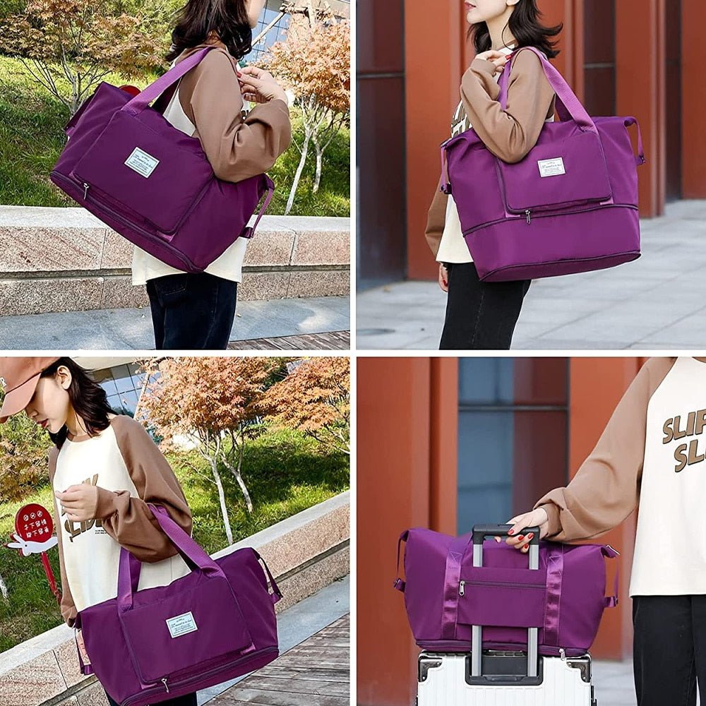 Timeless Handbag in Oxford Cloth