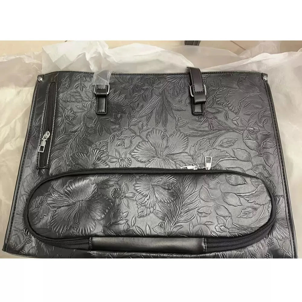 Polished PU Leather Tote Bag