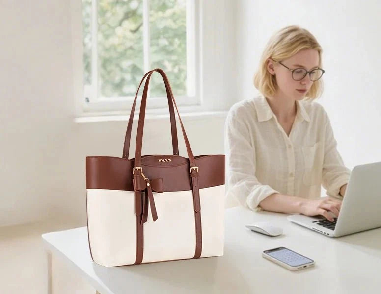 Mini PU Leather Tote Bag