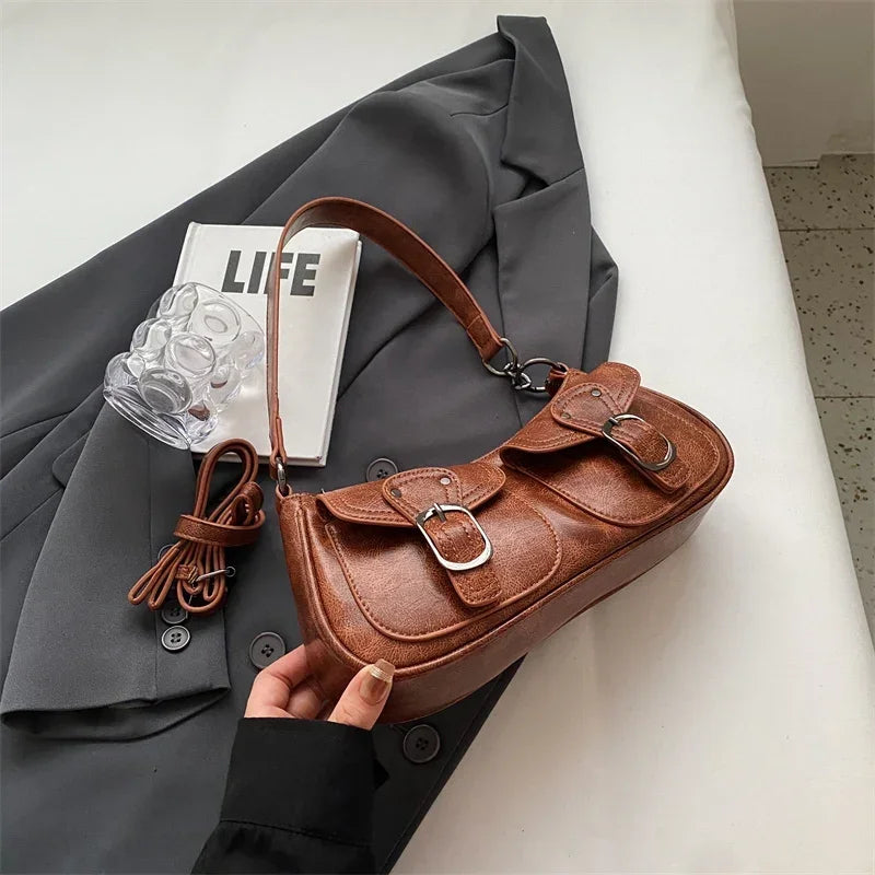Heritage-Inspired Small Shoulder Bag