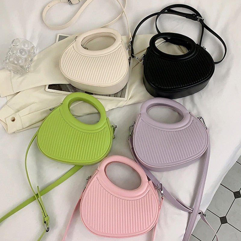 Refined Crossbody Bag in PU Leather