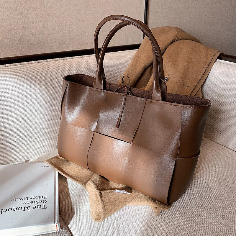 Timeless Tote Bag in PU Leather