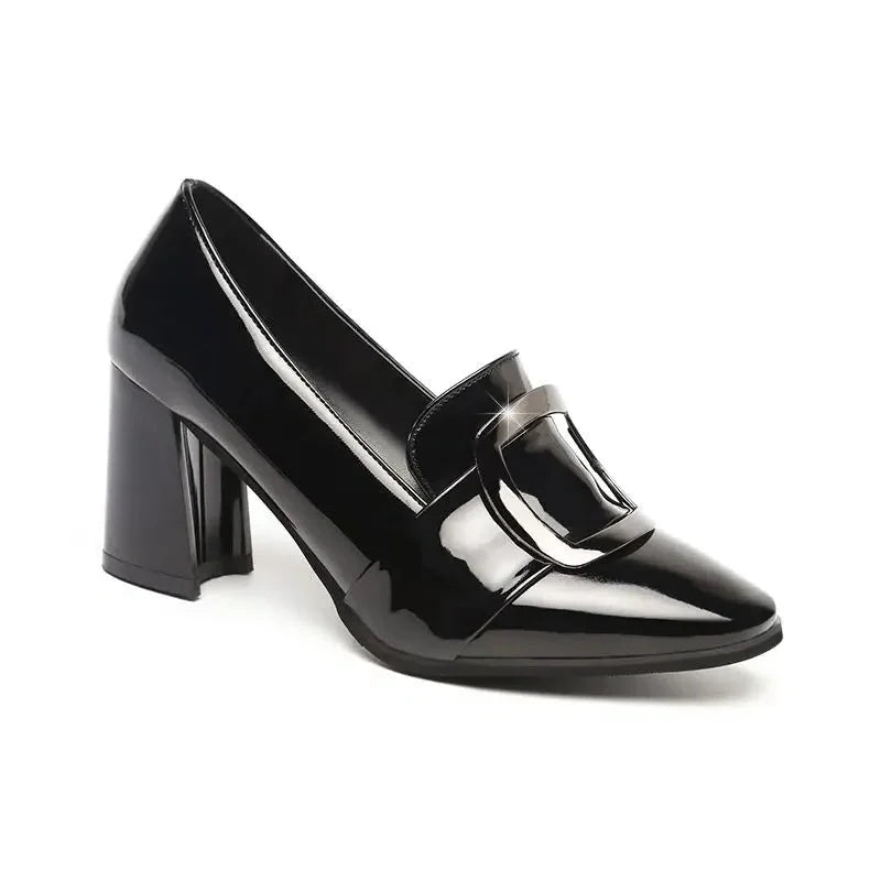 Statement Bellamy Tall Block Heel Loafers