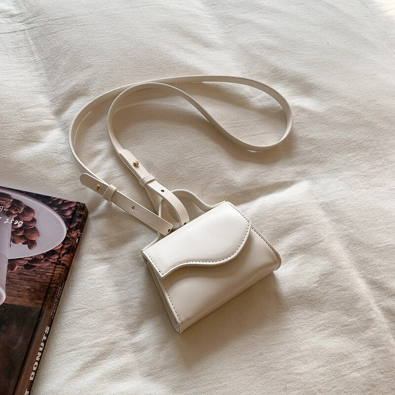 Mini Crossbody Bag in PU Leather