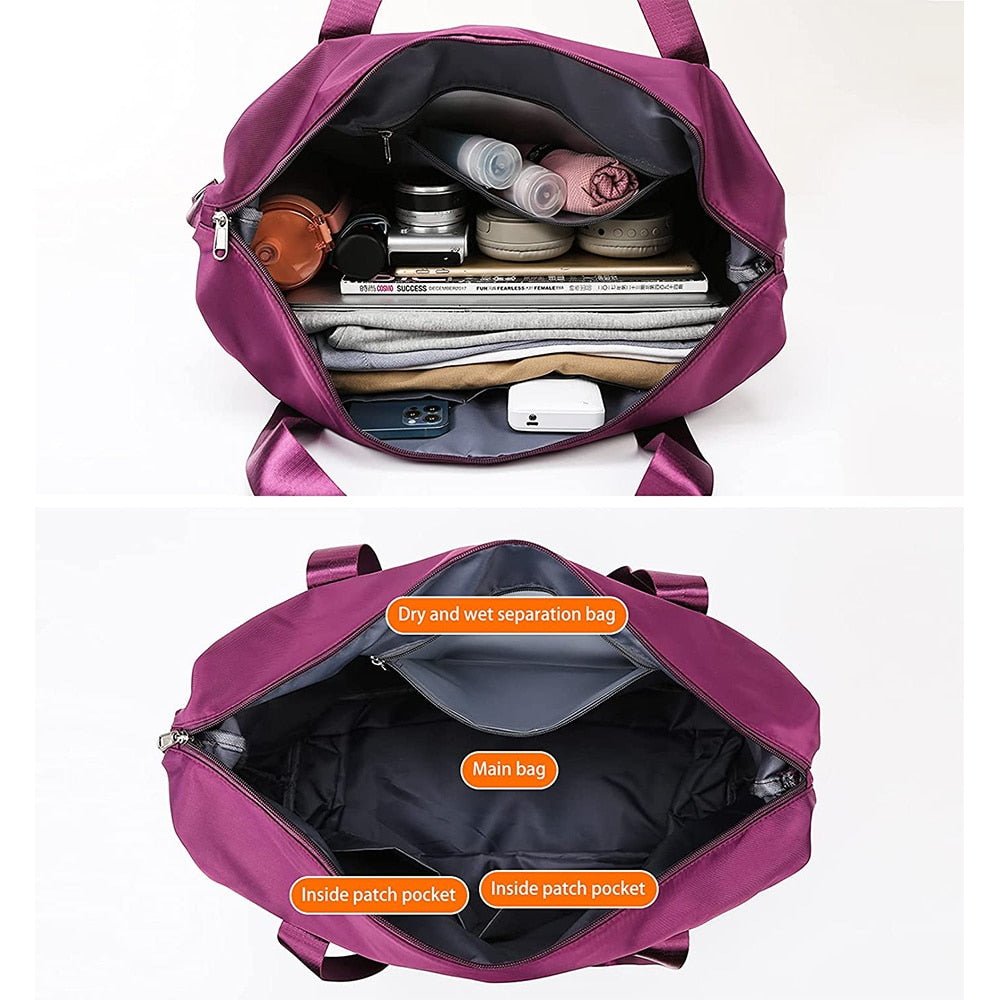 Timeless Handbag in Oxford Cloth