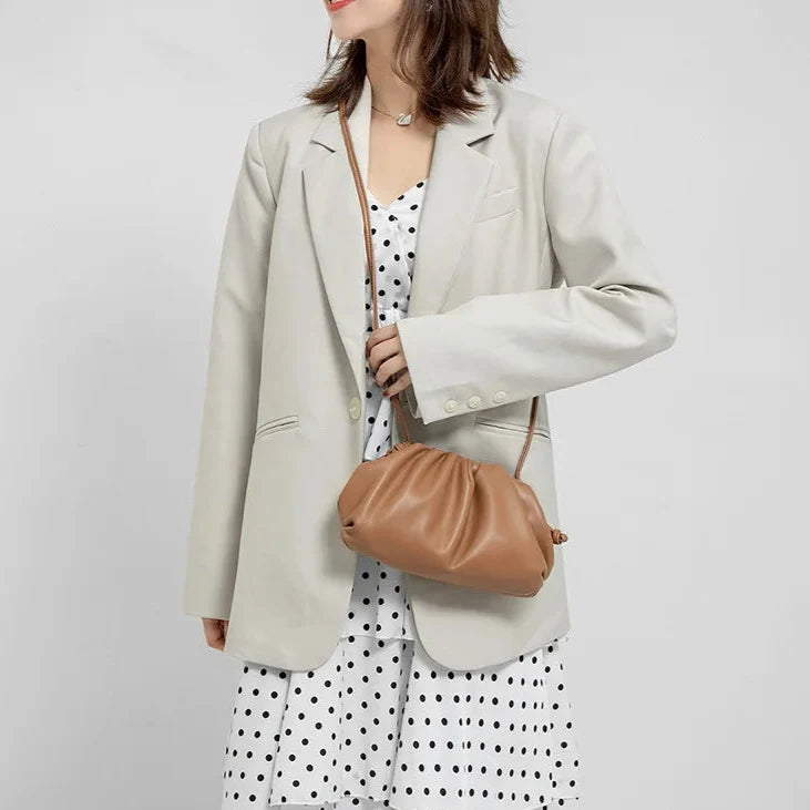 Essential Melisande Compact Leather Crossbody Bag