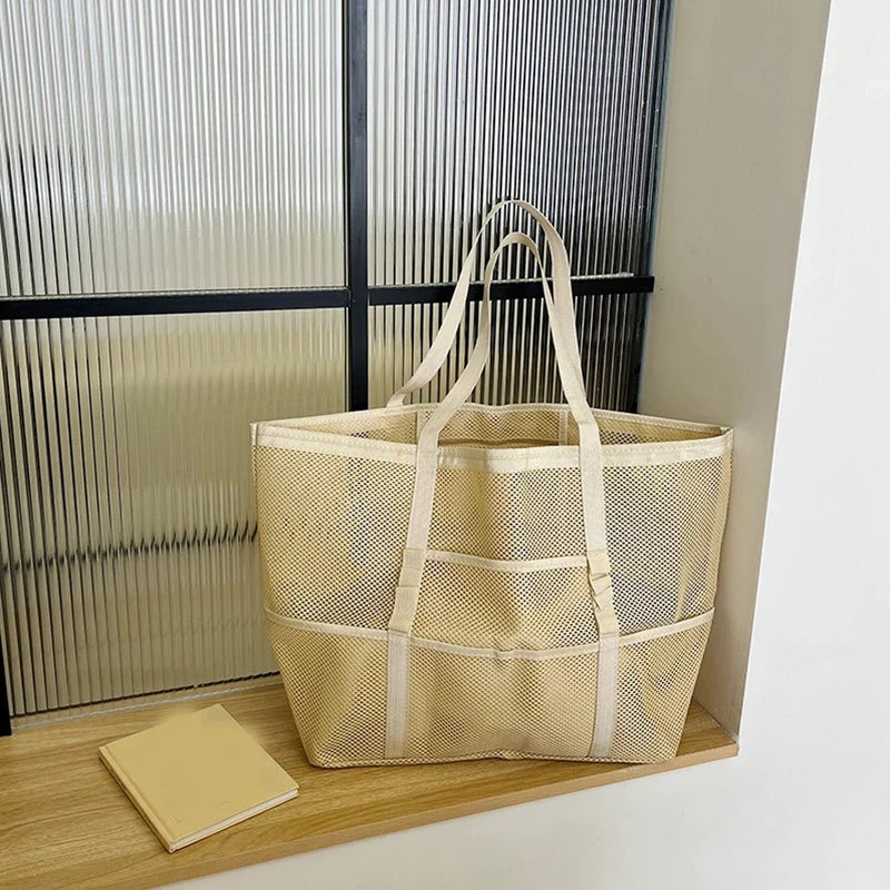 Sun-Ready Esperanza Transparent Beach Bag