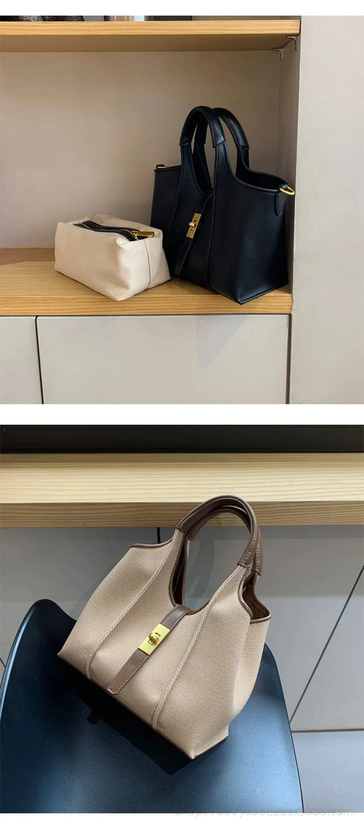 Mini Canvas Crossbody Bag