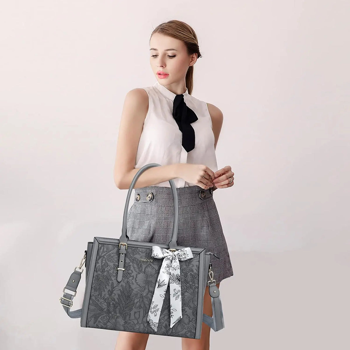 Mini Tote Bag in PU Leather