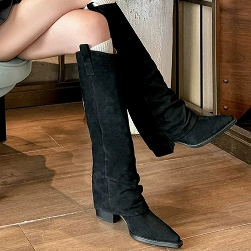 Essential Tall Suede Boots