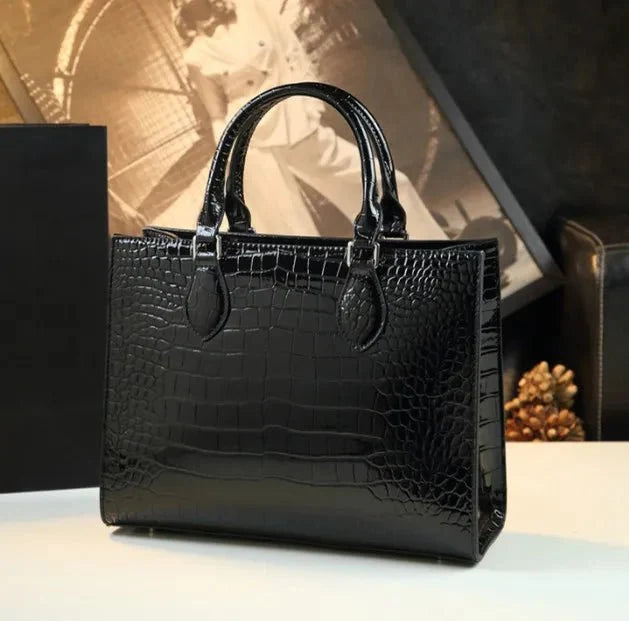 Refined Genuine Leather Phone Bag